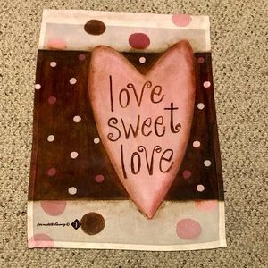 3 Seasonal decorative flags,Valentines, St. Patrick’s Day, Welcome summer.